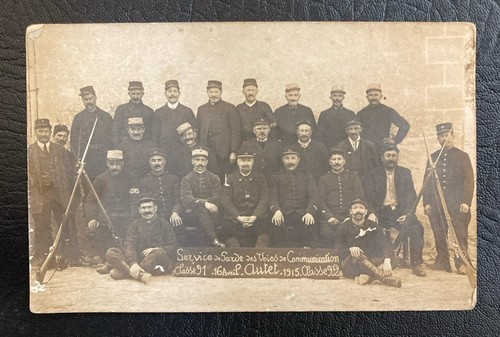 Carte photo, Autet, Haute-Saône (70), Guerre 1914-1918, GVC, WW1, CPA. - Imagen 2 de 6