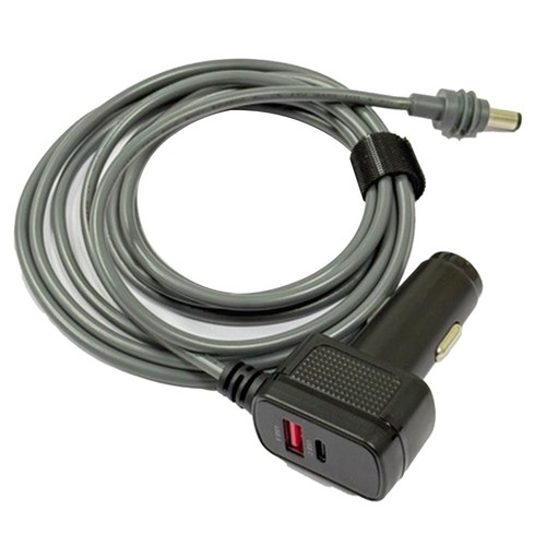 Chargeur Voiture Câble Alimentation Charge Câble Extra Long Polyvalent Compati - Photo 3/14