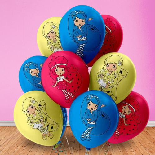 TORTA CORTA FRAGOLA FORNITURE FESTA DECORAZIONE COMPLEANNO STOVIGLIE TEMA IDEE - Foto 55 di 77