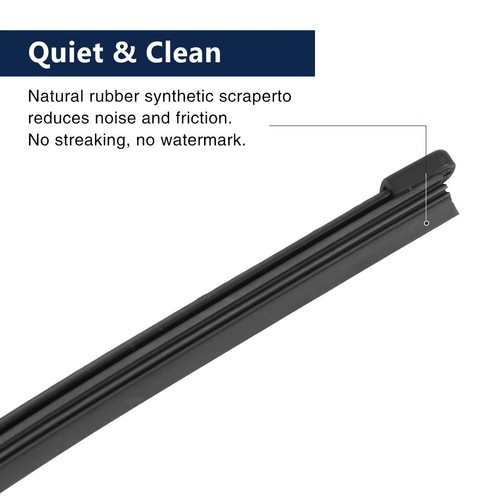Rear Windshield Wiper Blade Arm Set 335mm 13 Inch for Volkswagen Jetta 2011 2... - Picture 4 of 8