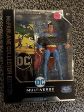 McFARLANE DC MULTIVERSE SUPERMAN ACTION COIMCS # 1 PLATINUM EDITION FIGURE 2023