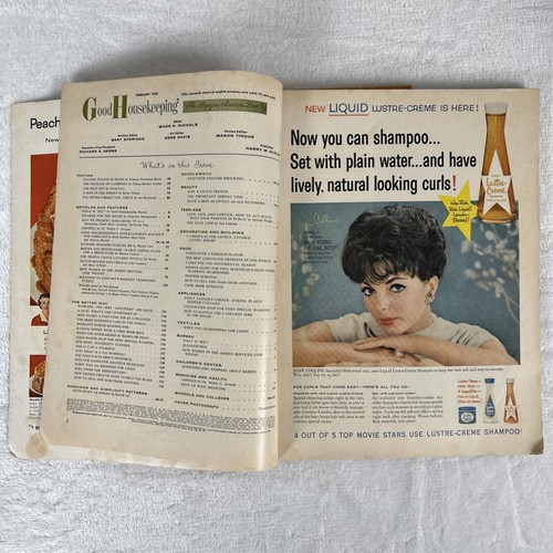 (2) Vintage Good Housekeeping Magazines, August 1958, Februar 1959 - Bild 6 von 16
