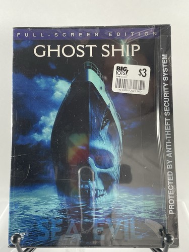Ghost Ship (DVD, 2003, Vollformat) SEALED