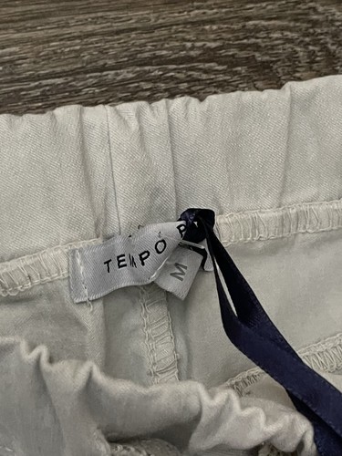 Tempo Paris Made in Italy Pull On Kordelzug Hose - M mit Stern Taschen Akzenten - Bild 6 von 10