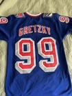 New Mitchell & Ness 1996-1997 New York Rangers WAYNE GRETZKY Jersey MENS SMALL