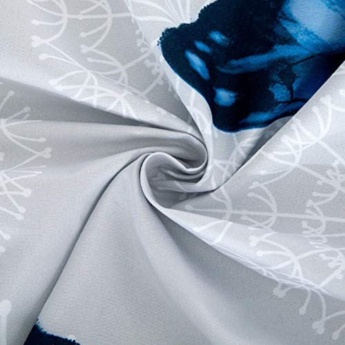 Lightweight Microfiber 2 Piece Comforter Set with 1 Sham, Butterfly Pattern - Picture 6 of 6