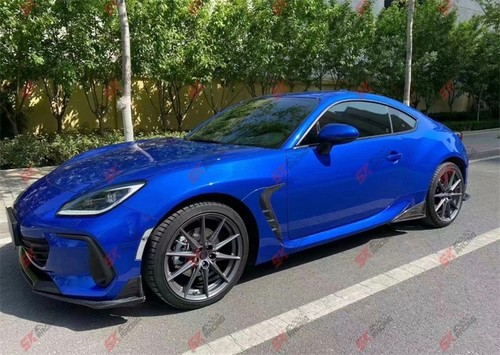 Para Subaru BRZ 22-25 Fibra de Carbono Parachoques Delantero Labio Falda Lateral BodyKit Cubierta Borde - Imagen 9 de 28