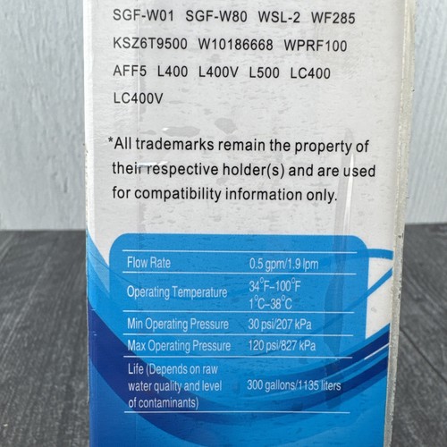 3er Pack IcePure RWF0500A Kühlschrank Wasserfilter - Whirlpool / Kenmore - Bild 6 von 6