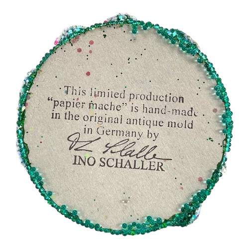 Ino Schaller Paper Mache Small Christmas Tree 5 Inch - Picture 7 of 7