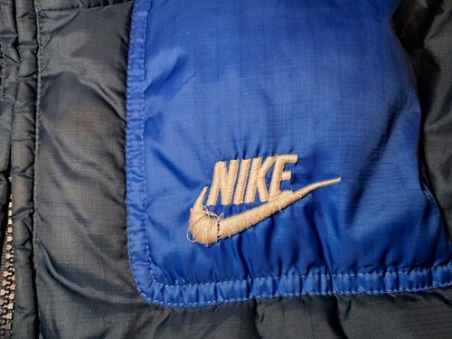 Nike Sportswear Kinder gefütterte Jacke blau Colorblock Medium 10-12 - Bild 4 von 12