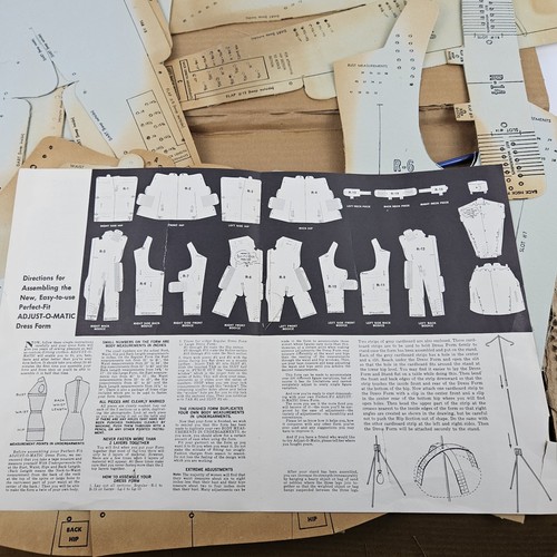 Camicia donna vintage Adjust-O-Matic forma abito nuova danneggiata - Foto 2 di 19