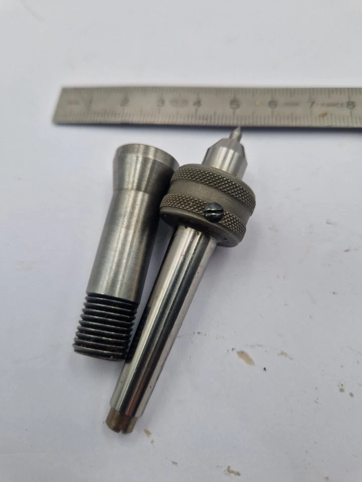 SCHAUBLIN   Gepy Pointe tournante SV70 douille  porte pointe tirée  W12 mm 2° - Photo 4/4