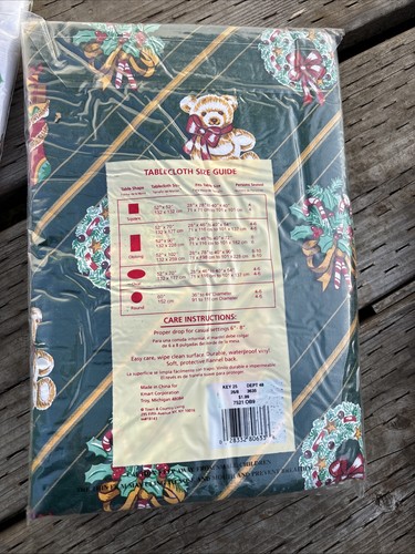 Vinyl Flanell Rückseite Weihnachten Tischdecke Menge 3 - Bild 5 von 7