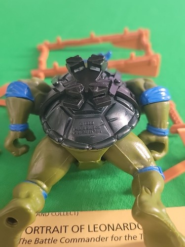 ☆1988 Tmnt Leonardo Softhead 100% Completo De Colección Teenage Mutant Ninja Turtles☆ - Imagen 4 de 5