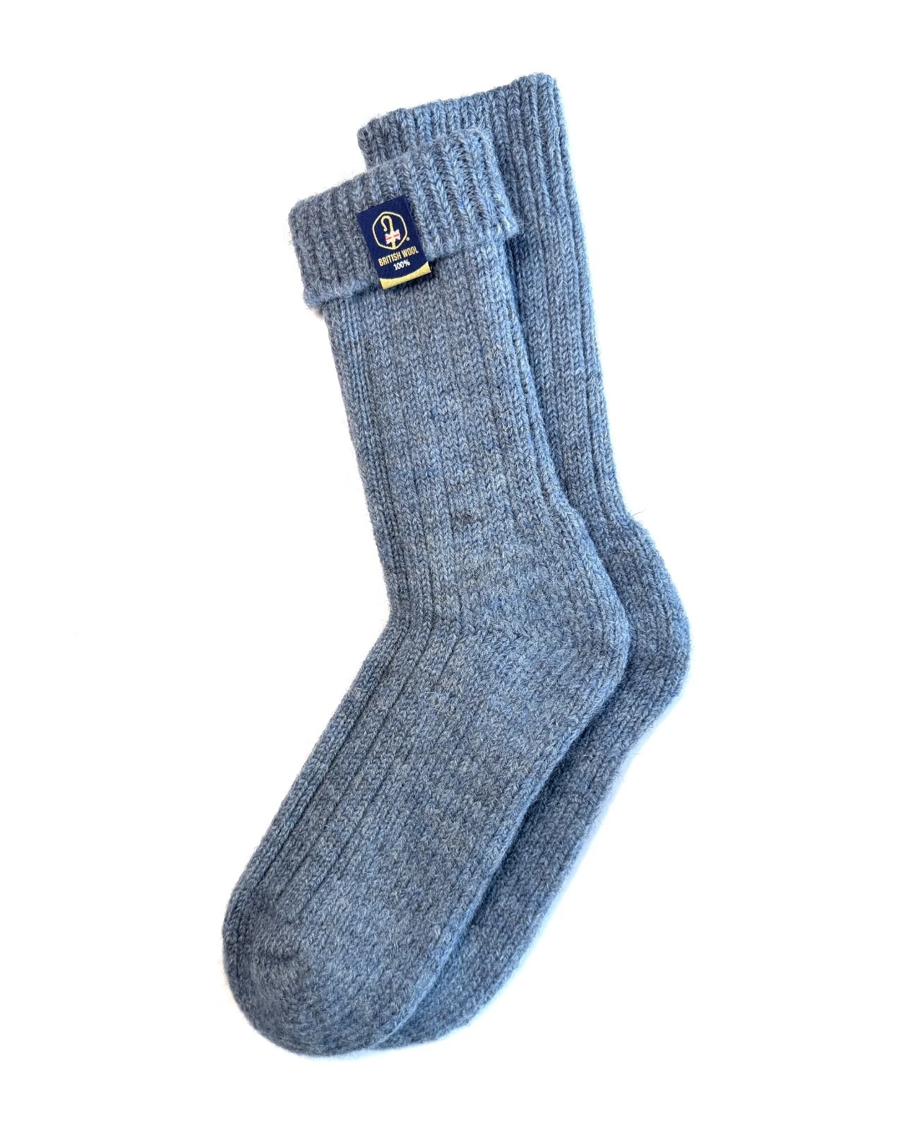 100% British Wool Boot Socks – Kielder Blue | Women's Luxury Wool Socks UK 4-7
Opens in a new window