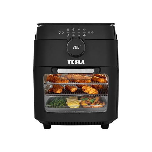 Horno de aire caliente digital multifunción WiFi TESLA AirCook & Grill QG800 - Imagen 3 de 10