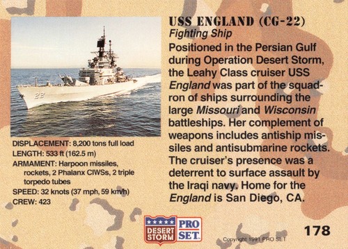1991 PRO SET DESERT STORM PICK-A-CARD 1-250 guerra militar tarjetas coleccionables proset - Imagen 357 de 501