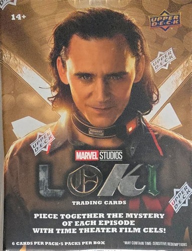 LOKI - Trading Cards (× 1 Blaster Box) Upper Deck 2023 *Marvel *New *Rare