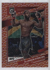 2022 Panini Donruss Optic UFC Photon Prizm Aljamain Sterling #64