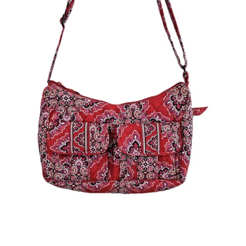 Vera Bradley Frankly Scarlet Libby Small Crossbody Shoulder Adjustable Strap Bag - Picture 2 of 13