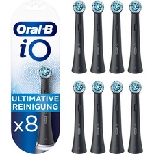 Oral-B iO UltimativeReinigung Aufsteckbürsten - Schwarz - 8er Pack [NEU] [OVP]
