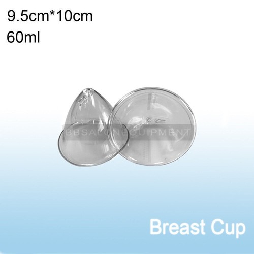 2PCS 60-120ML Breast Enhance Breast Cups For Vacuum Therapy Enlargement Machine - Picture 2 of 17