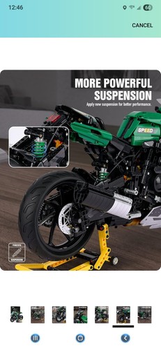 Nifeliz H2 Kit Costruzione Modellismo Moto, Costruisci un Impressionante Espositore Moto - Foto 7 di 9