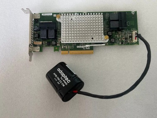 Adaptec ASR-81605ZQ 12G SAS 16-Port 1GB Cache PCIe x8 RAID Controller + Battery - 第 2/3 張圖片