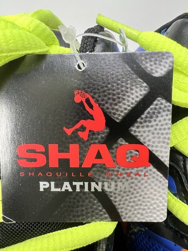 Shaq Platinum SPLATTER blau/orange/gelb Basketballschuhe 4,5 Jungen Gr. 4 1/2 NEU - Bild 11 von 18