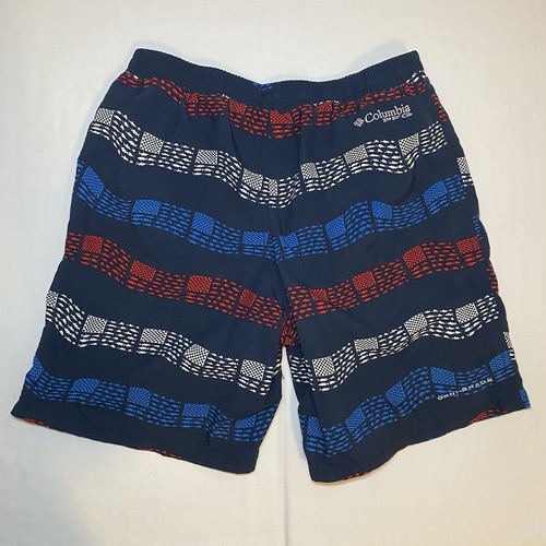Columbia PFG Boy’s Super Backcast Swim Shorts Size Youth Large 14-16 Used - Picture 3 of 5