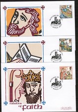 Great Britain 1997 Missions of Faith Set of 4 First Day Covers