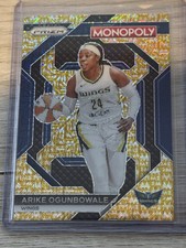 2024 Panini Prizm Monopoly Arike Ogunbowale WNBA14 Gold Millionaire Shimmer /500