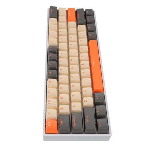 61 Key Mechanical Keyboard 60% Layout Red Switch RGB Backlit USB C Wired Hot RMM - Picture 9 of 12