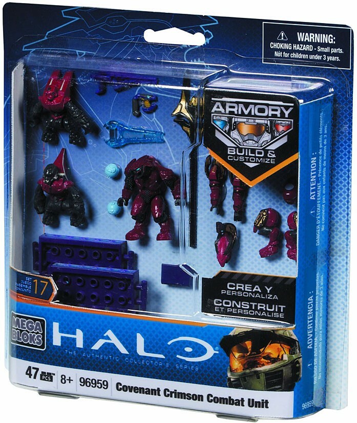 Mega Bloks Halo Crimson Covenant Combat Unit Set Mega Bloks Halo Crimson Covenant Combat Unit Set