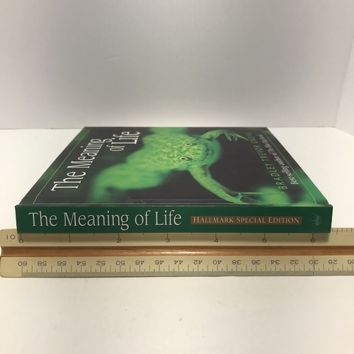 Meaning of Life Hallmark Edition Hardcover Bradley Trevor Greive Questions Life - Imagen 2 de 4
