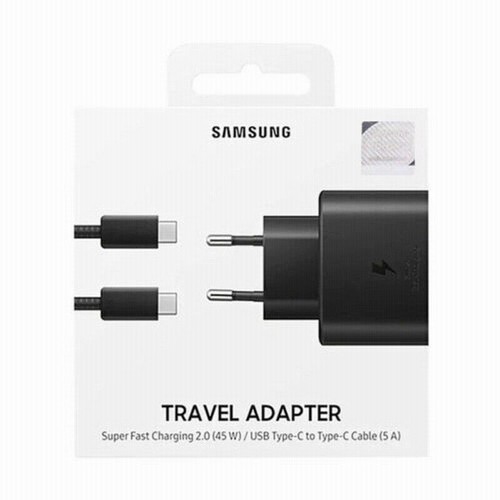 Samsung 45W Super Charger EU US UK Adaptateur pour S20 S21 S22 Ultra Note 20 - Picture 8 of 11