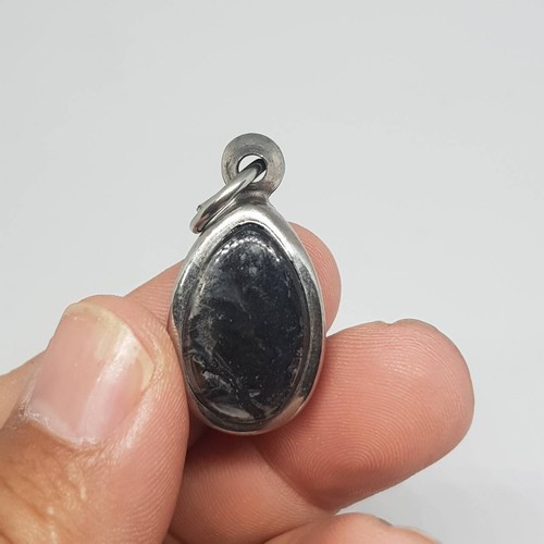 Small Leklai Rainbow 7Color Umklum Mountain Natural stone thai buddha amulet No3 - Picture 8 of 10