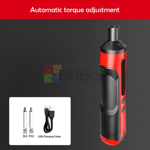 Kleiner Elektroschrauber & Bits Set Hand Akkuschrauber Akkuschrauber - Bild 18 von 21