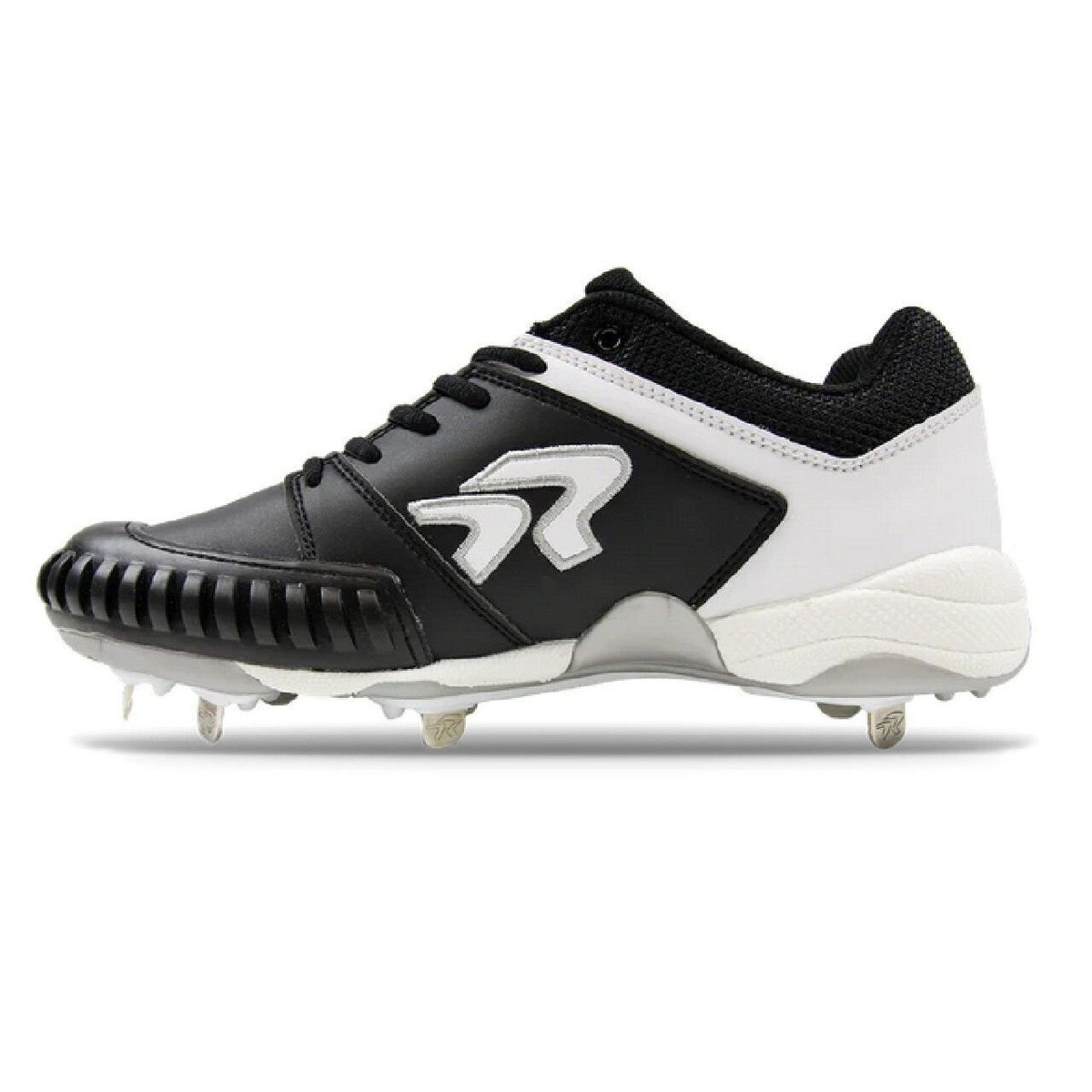 Ringor Flite Softball Metal Spikes with Pitching Toe Black eBay
