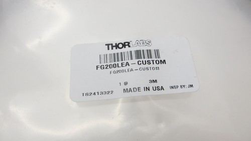Thorlabs FG-200-LEA,  Fiber Optic Cable - Picture 2 of 3
