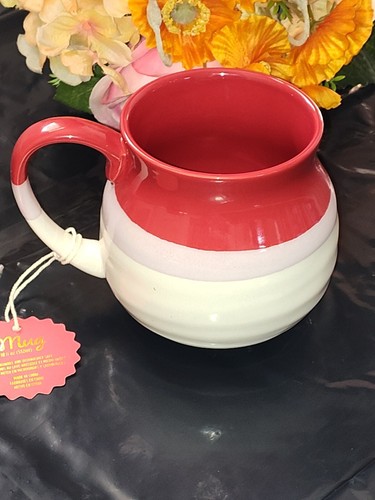 BEE MINE Global Design Connections Valentine Keramik KAFFEETASSE 18 flüssige Unzen Geschenk - Bild 4 von 10