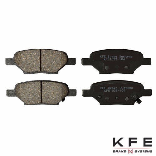 FRONT + REAR Ceramic Disc Brake Pad For 06-12 Chevrolet Malibu Pontiac G6 G5 GT - Picture 3 of 4