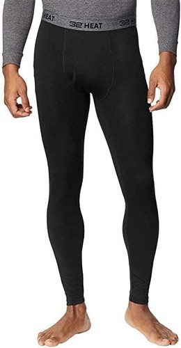 Paquete de 2 pantalones leggings térmicos ligeros de rendimiento 32 Degrees para hombre - Imagen 2 de 14