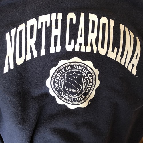 Champion University of North Carolina Sweatshirt Crewneck Mens S Chapel Hill - Picture 4 of 6