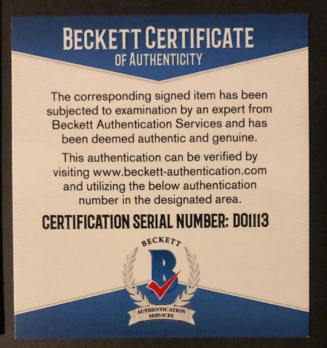 Bella Thorne ( Sexy Nurse ) Auto Beckett Certified 8” X 10” - Picture 3 of 3