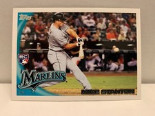 2010 10 Topps Update Mike Giancarlo Stanton RC HOT!!!!🔥🔥