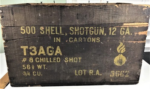 WESTERN 12 GAGE #8 CHILLED SHOT WWII NEW REPLICA 10 ROUND AMMO BOXES - Picture 5 of 10