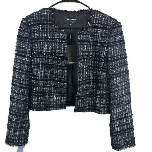 PAULE KA Paris Jacket/Blazer Cropped black Size US 10 -EU 44 NWT $1042 - Picture 2 of 18