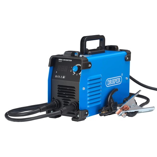 Draper 180A MMA Inverter Welder 230V Built In Hot Start 70029