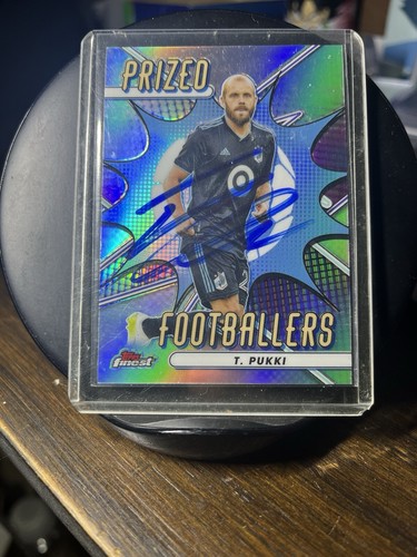 2023 Topps Finest MLS - Prized Footballers Teemu Pukki ip Auto